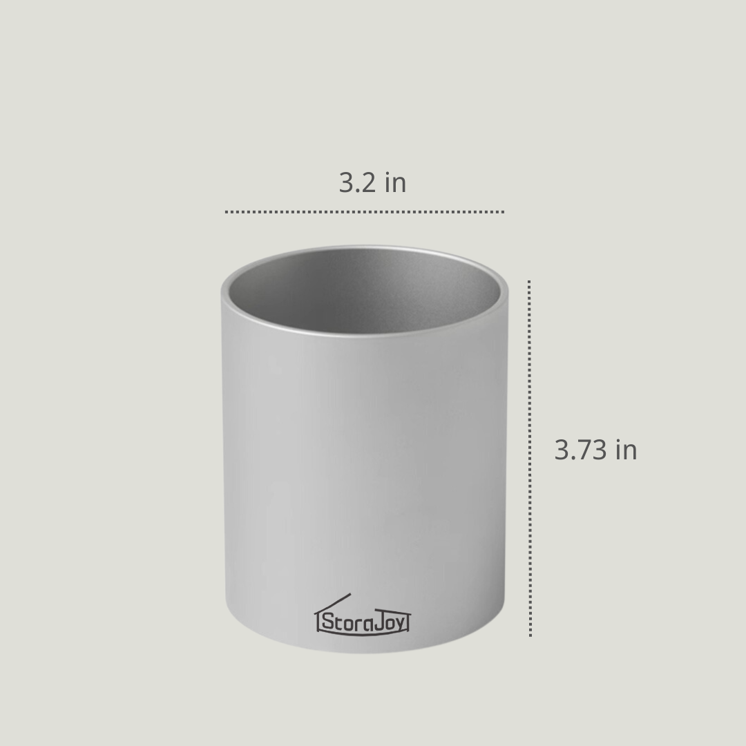 Anodized Aluminum Pen Holder Stationary Storage Bin (STJ-PH01)